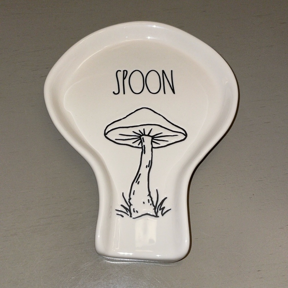 Rae Dunn Mushroom Spoon Rest